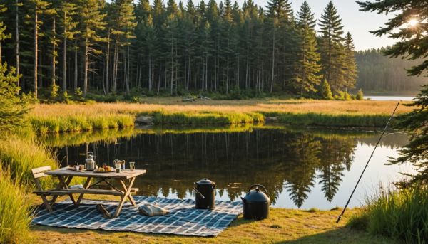 Tout savoir sur le camping avec étang de pêche en maine-et-loire